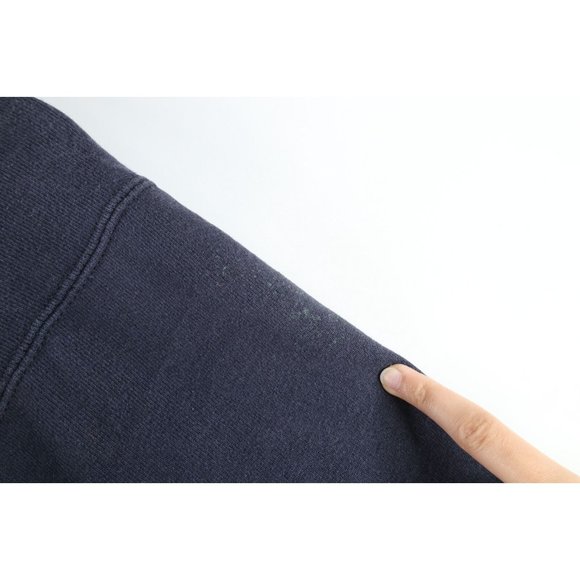 Vintage 80s Sand Knit S Thrashed Seton Hall University Basketball Hoodie USA - Picture 6 of 12